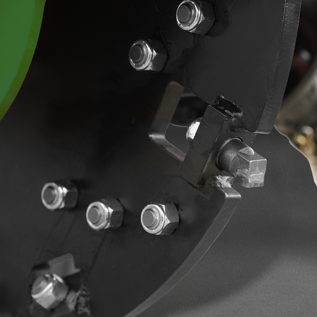 3-Point PTO Stump Grinder with 34 Carbide Teeth (PTO Shaft Included with Slip Clutch), for 15-45HP Tractor, SG24