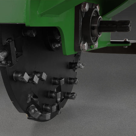 3-Point PTO Stump Grinder with 34 Carbide Teeth (PTO Shaft Included with Slip Clutch), for 15-45HP Tractor, SG24