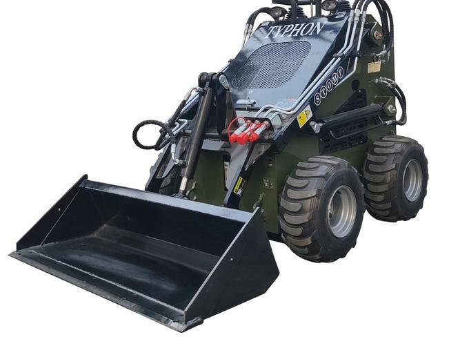 Skid Steer Loader Wheeled 22.1 HP Honda EPA Gasoline Engine for Gardens, Farming