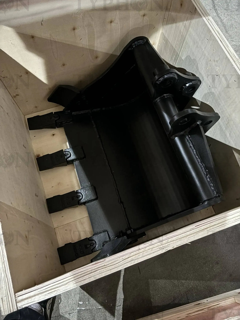 2-3.5 Ton Mini Excavator Attachment 600mm Teeth Bucket Trenching Buckets 23 inch