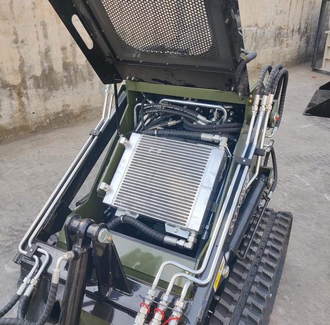 Skid Steer Loader Wheeled 22.1 HP Honda EPA Gasoline Engine for Gardens, Farming