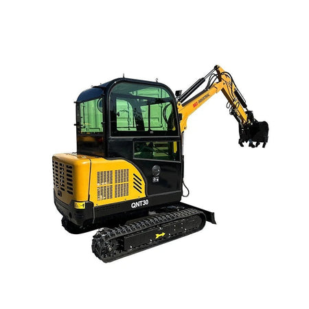 1.8 Ton Hydraulic Digger Tracked Mini Excavator w/ 25HP Kubota Diesel D902 Engine & Pilot Control | AGT-QNT30