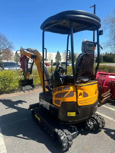 4,000 lbs Terror XVIII Mini Excavator, EPA Certified KUBOTA D902 Diesel Machine