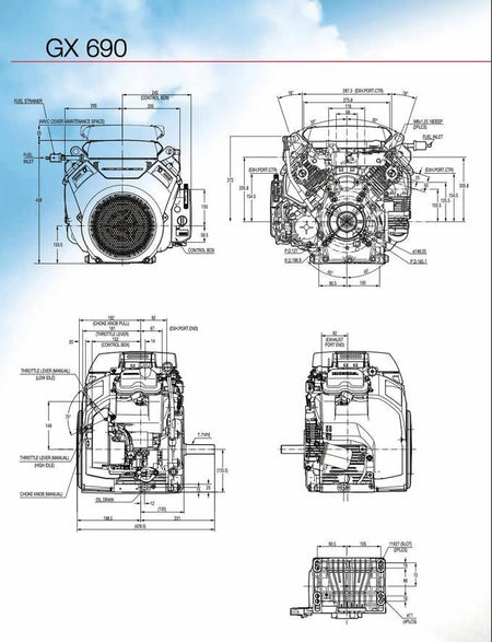 Skid Steer Loader Tracked 22.1 HP Honda EPA Gasoline Engine for Gardens, Farming