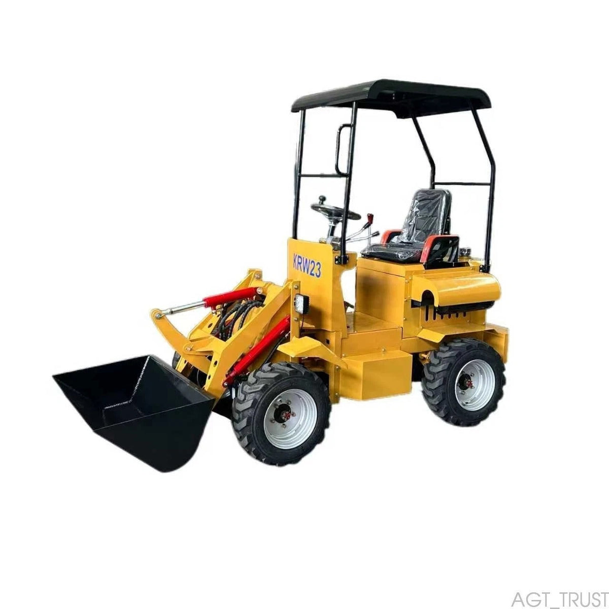 AGT Mini Skid KRW23 Track Loader Wheeled 24HP RATO Gasoline Engine | KRW23