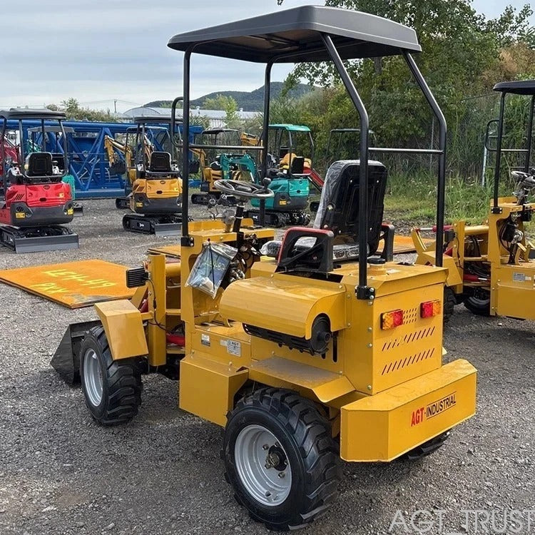 AGT Mini Skid KRW23 Track Loader Wheeled 24HP RATO Gasoline Engine | KRW23