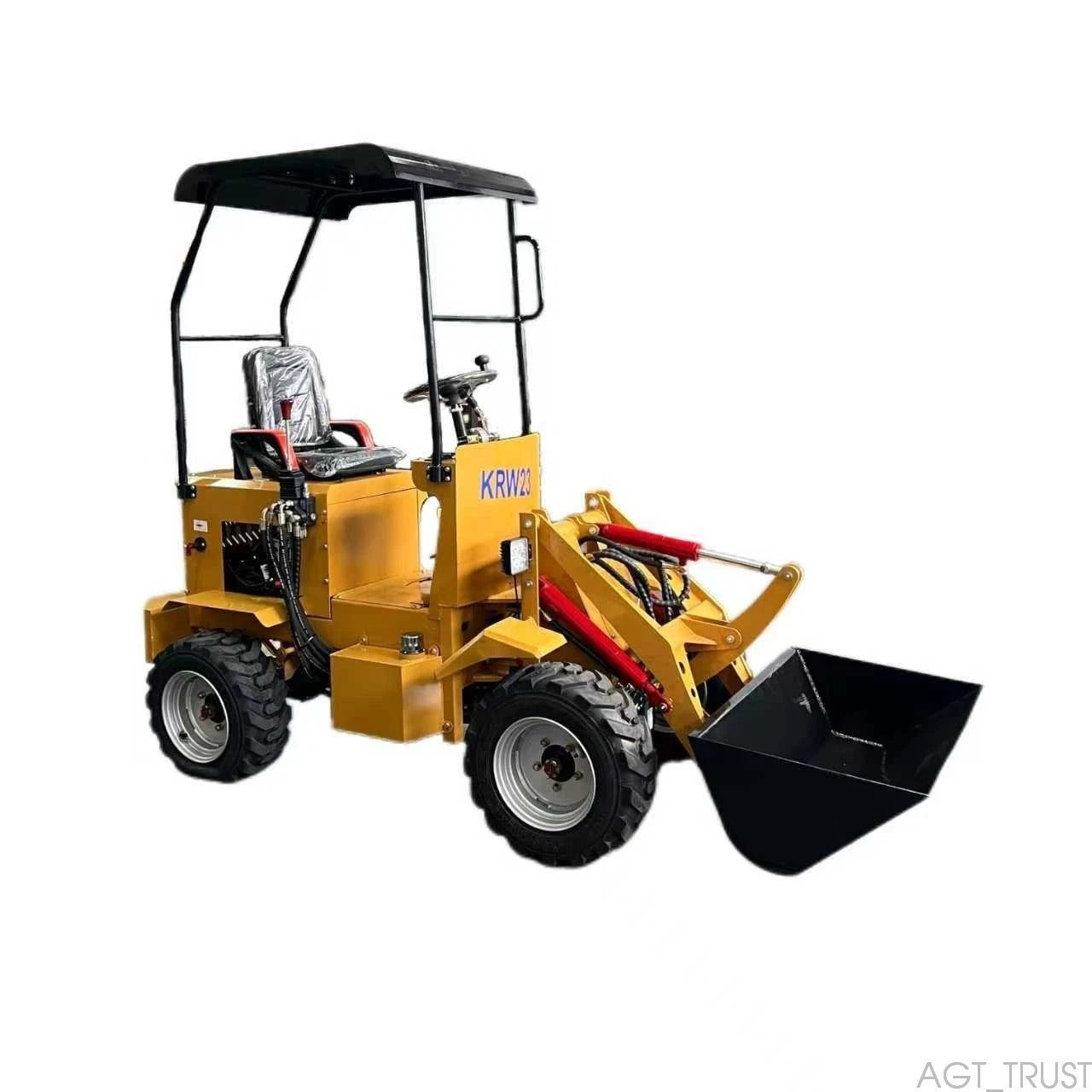 AGT Mini Skid KRW23 Track Loader Wheeled 24HP RATO Gasoline Engine | KRW23