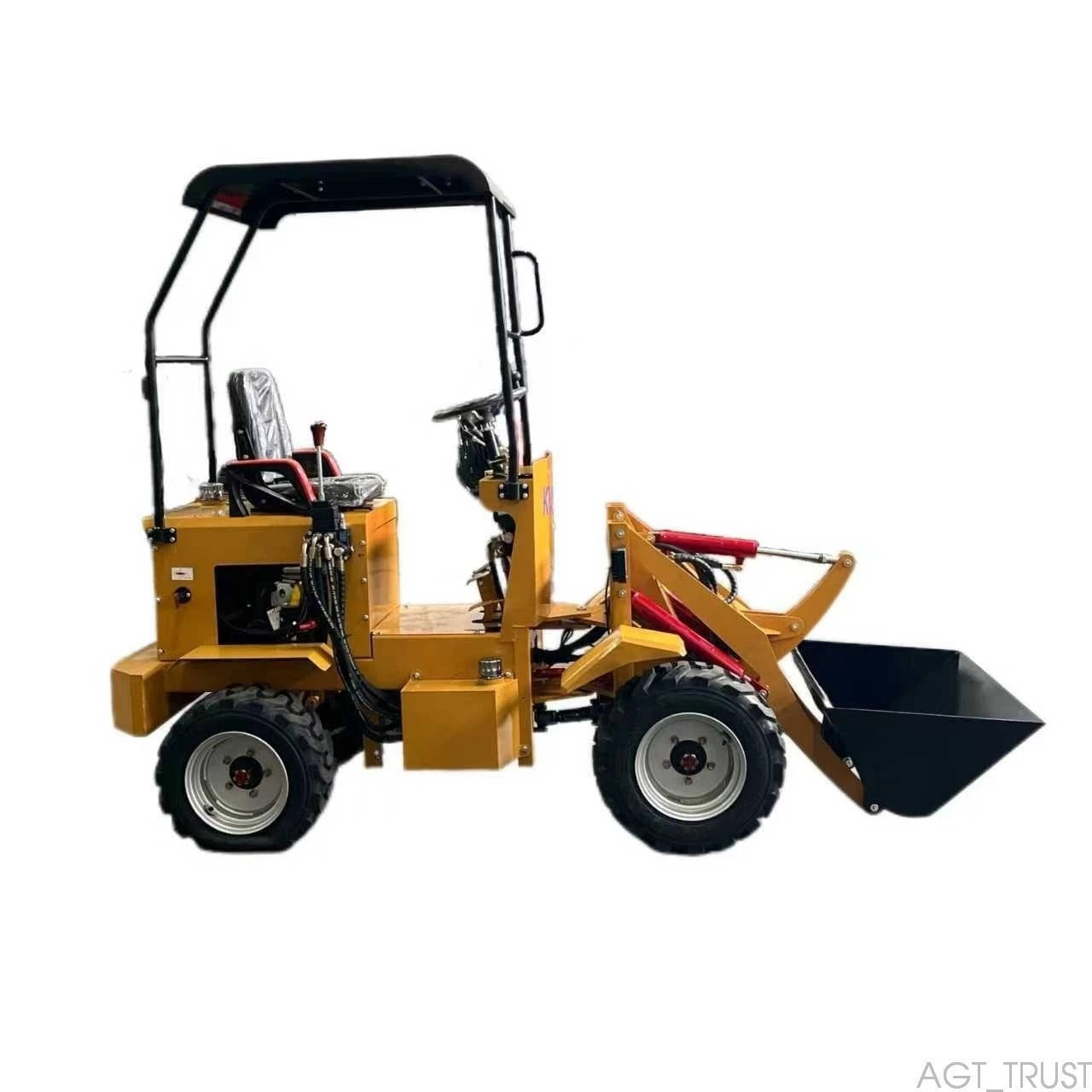 AGT Mini Skid KRW23 Track Loader Wheeled 24HP RATO Gasoline Engine | KRW23
