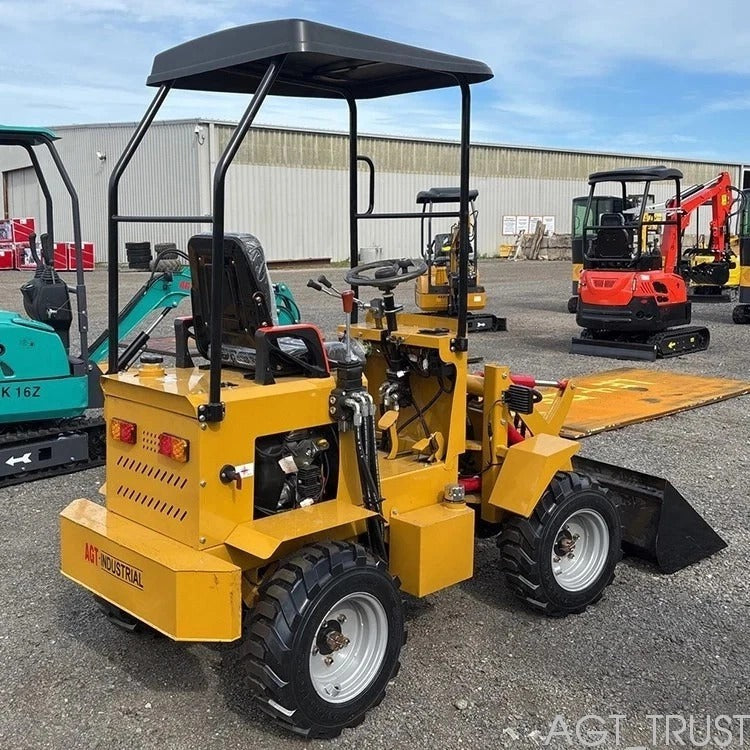 AGT Mini Skid KRW23 Track Loader Wheeled 24HP RATO Gasoline Engine | KRW23