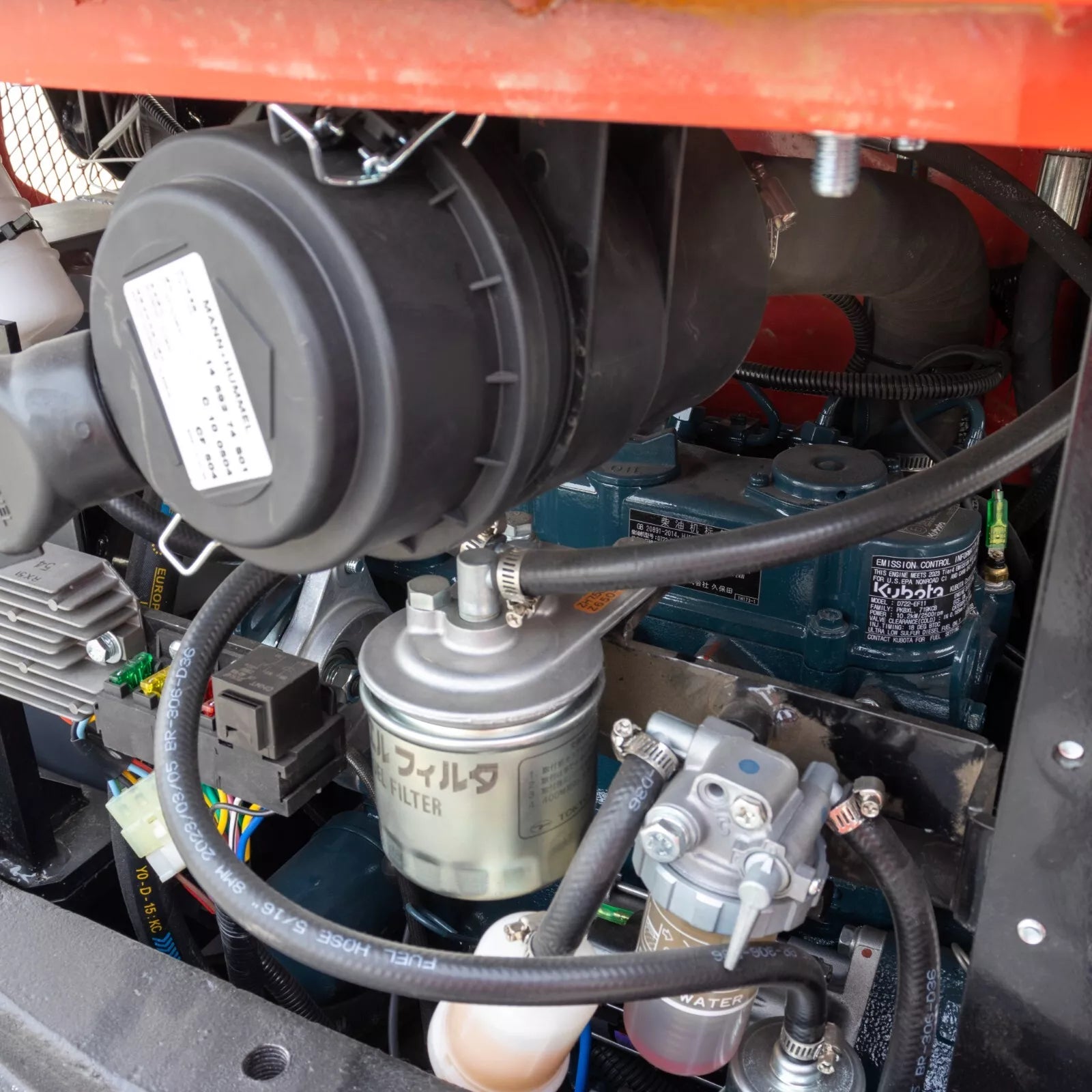 4,000 lbs Terror XVIII Mini Excavator, EPA Certified KUBOTA D902 Diesel Machine