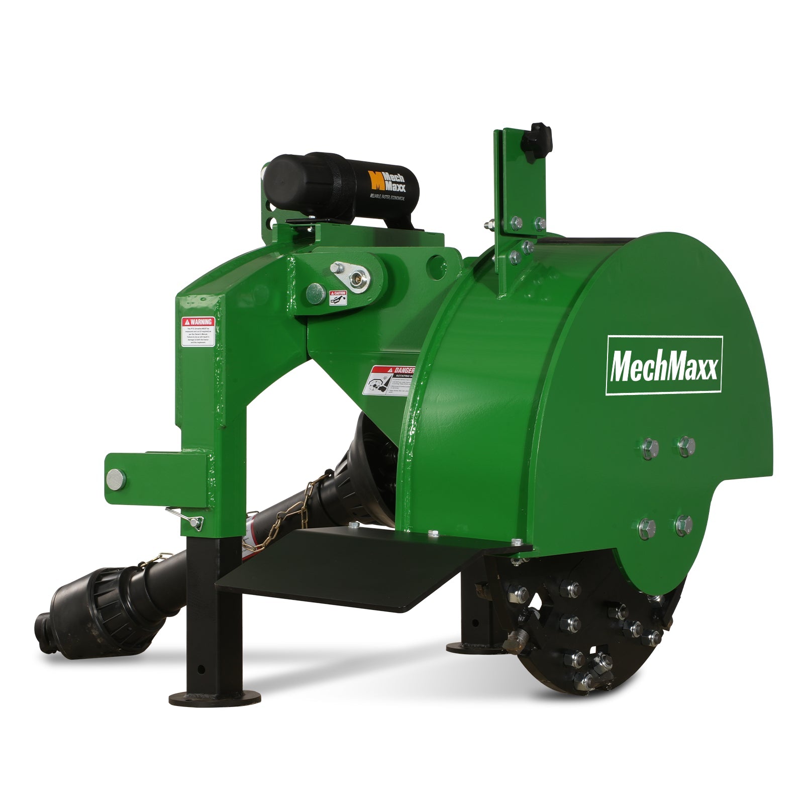 3-Point PTO Stump Grinder with 34 Carbide Teeth (PTO Shaft Included with Slip Clutch), for 15-45HP Tractor, SG24