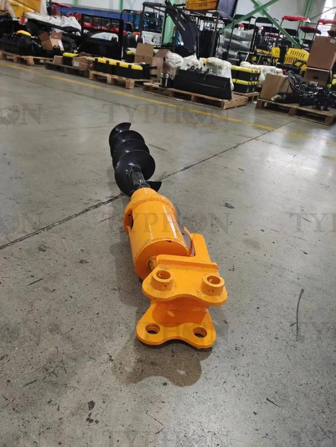 2.5 ton Excavator Attachment Hydraulic Earth Auger Post Hole Digger 8inch Dia