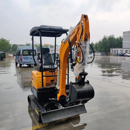 4,000 lbs Terror XVIII Mini Excavator, EPA Certified KUBOTA D902 Diesel Machine